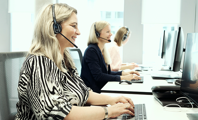 Contact  our Customer service center